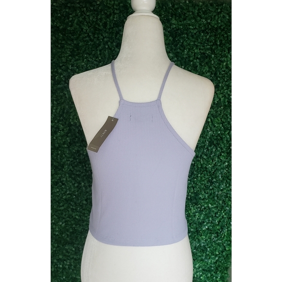 39 J.Crew Vintage rib cropped halter tank - Picture 2 of 5